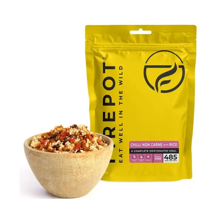 Peperoncino vegano con riso liofilizzato – Firepot