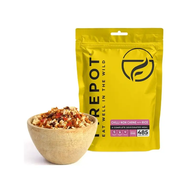 Peperoncino vegano con riso liofilizzato – Firepot