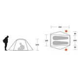 Leichtes Wanderzelt Blow 2 – Ferrino