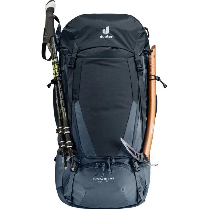 Mochila para mulher Futura air trek 55+10 SL – Deuter