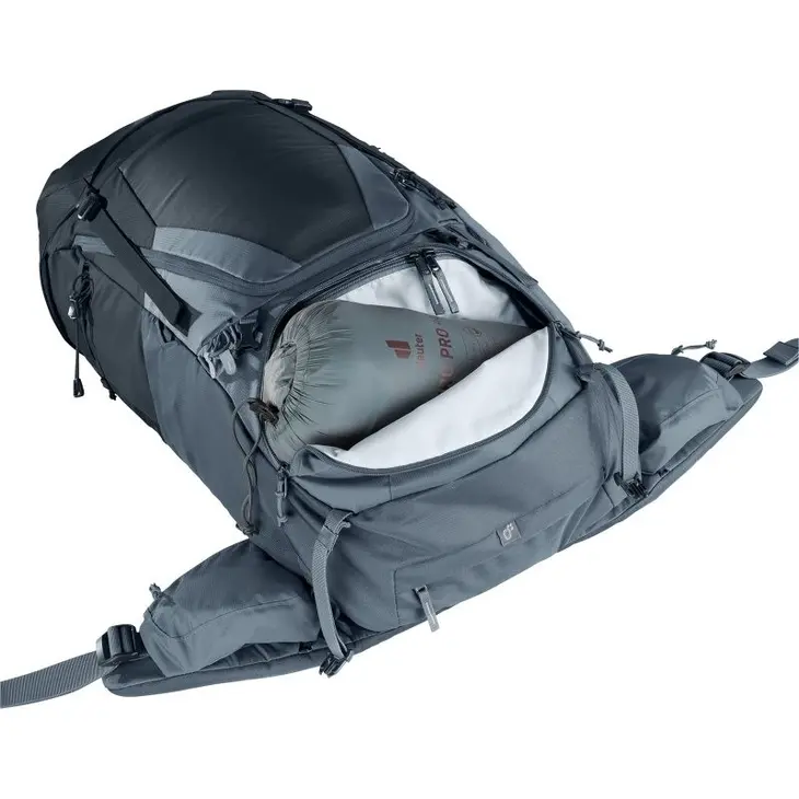 Mochila para mulher Futura air trek 55+10 SL – Deuter