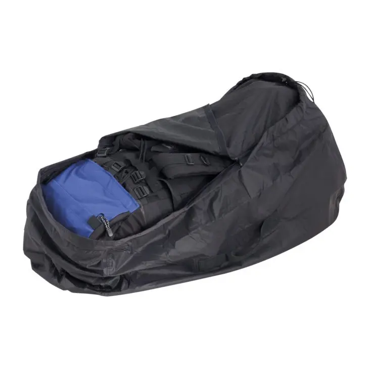 Capa de viagem Combipack cover L superior a 55L – TravelSafe – PRETO