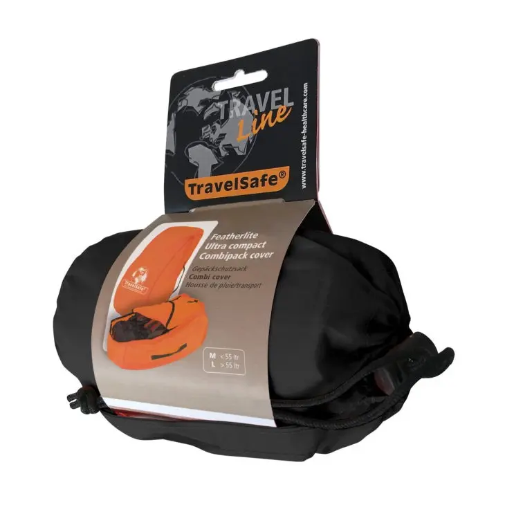 Sacco di protezione da viaggio Combipack cover M INF 55L – TravelSafe – NERO