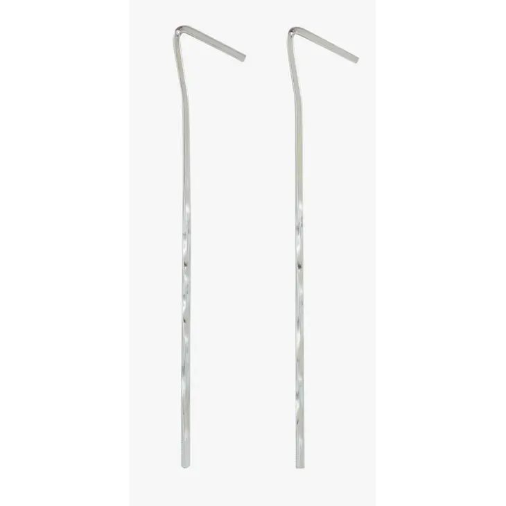 Picchetti per tenda in acciaio da 18 cm (set da 10) Picchetto in acciaio ritorto – Highlander