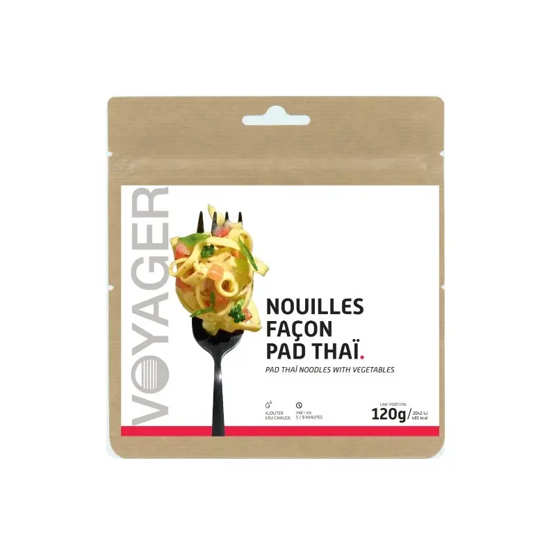 Nudeln mit Gemüse nach Pad Thai-Art – Voyager