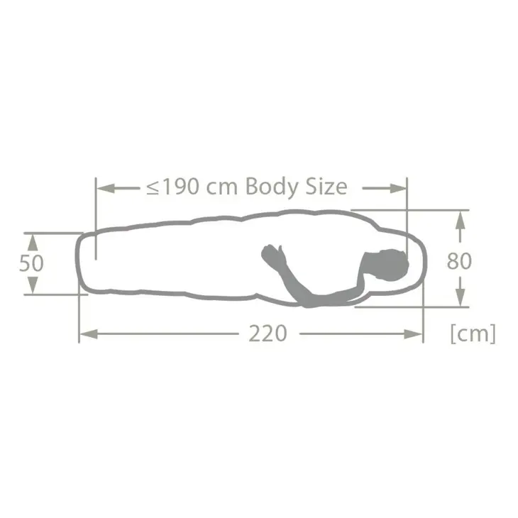 Saco-cama Sioux 400 II Syn – Vaude