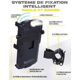 Cyclotron batterij telefoonhouder – Sunslice