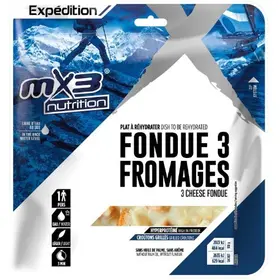 Gefriergetrocknetes Fondue mit 3 Käsesorten & Croutons – MX3