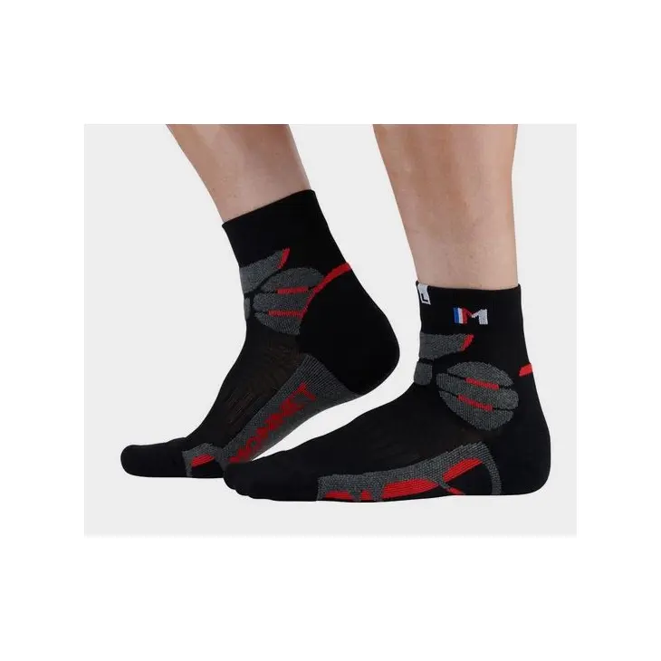 Chaussettes de randonnée Mid Expert – Monnet – ROUGE