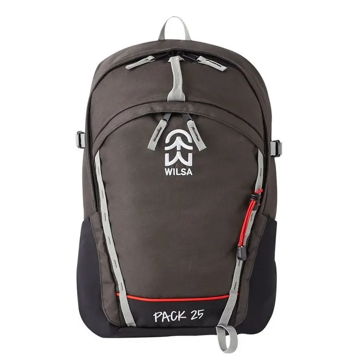 Mochila de caminhada Pack 25 – Wilsa – CINZENTO-ESCURO