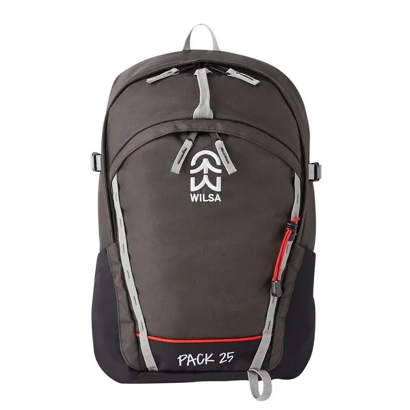 Mochila de caminhada Pack 25 – Wilsa – CINZENTO-ESCURO