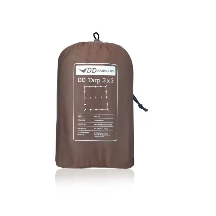 Lona 3x3 Coyote Marrón – DD Hammocks
