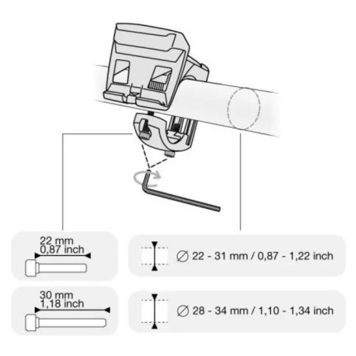 Fixation de frontale pour vélo Bike Adapt 2 – Petzl