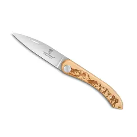 Couteau de poche Capucin Buis Scène de randonnée – CLAUDE DOZORME