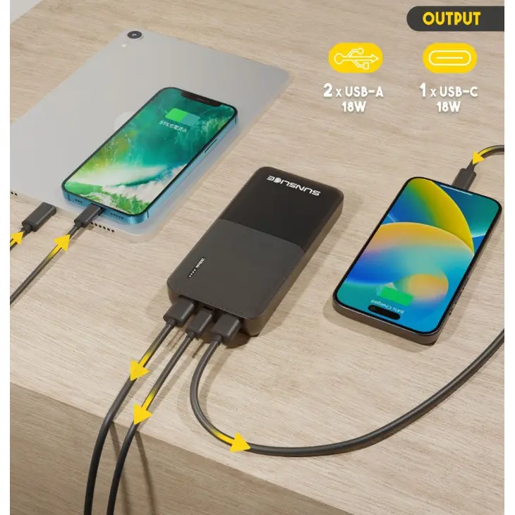Batterie externe GRAVITY 20 – Sunslice