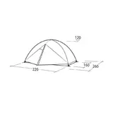 Leichtes Trekkingzelt Aster 3 Pro – Robens