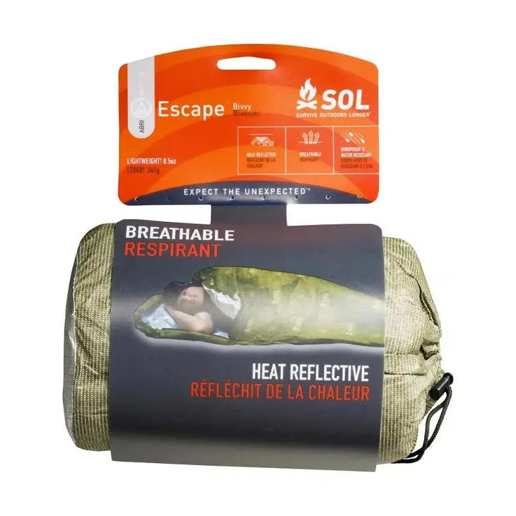 Sursac de bivouac Escape Bivvy with Hood – SOL