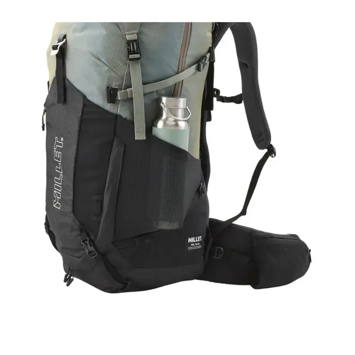 Mochila de caminhada Ubic 55+15 – Millet – CINZENTO/PRETO