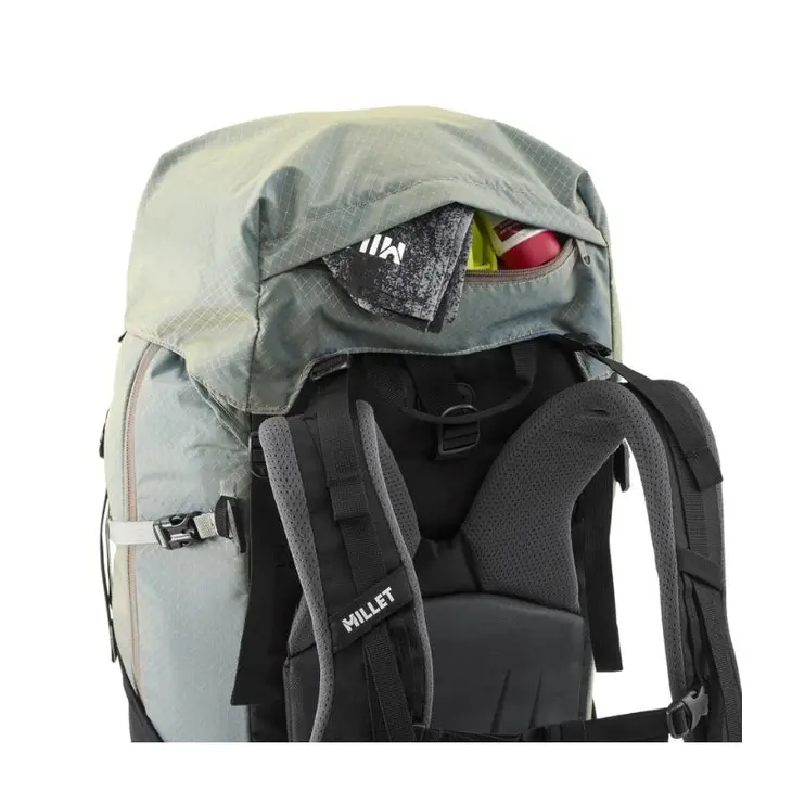 Mochila de caminhada Ubic 55+15 – Millet – CINZENTO/PRETO