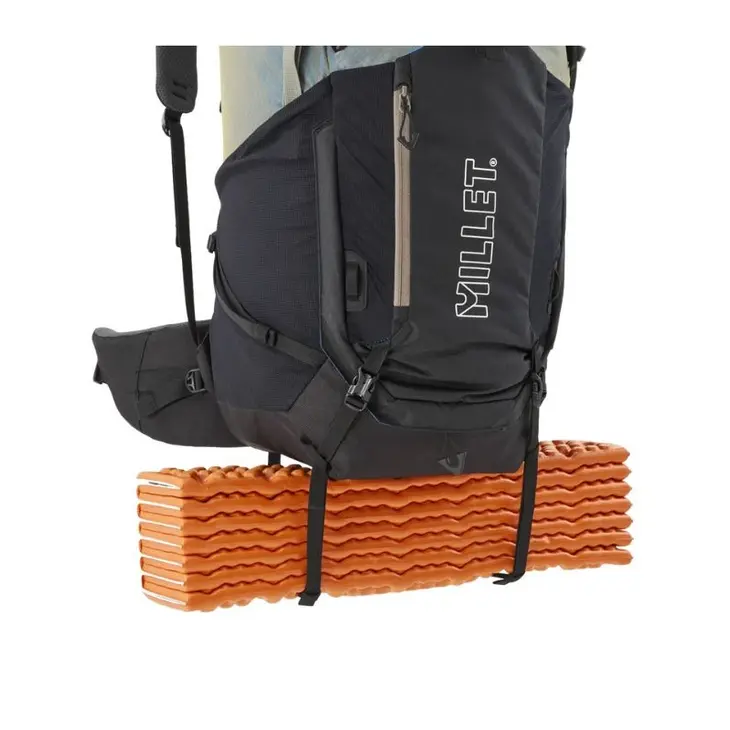Mochila de caminhada Ubic 55+15 – Millet – CINZENTO/PRETO