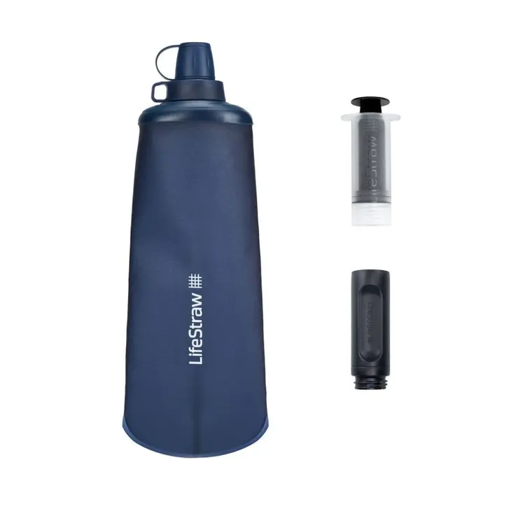 Cantil flexível filtrante Collapsible Squeeze 1 L – LifeStraw