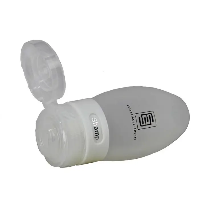 Mini-Silikonflasche Squeeze + Go – ESSENTIAL ELEMENTS – WEISS