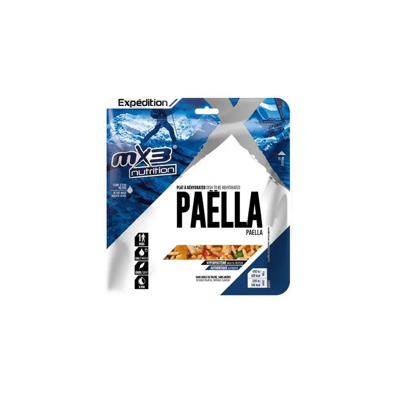 Gevriesdroogde paella – MX3