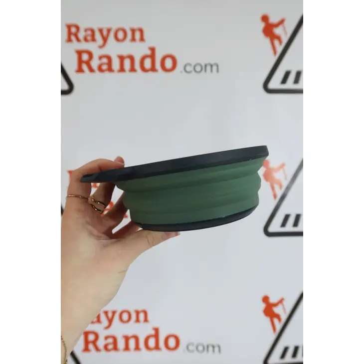 Tigela dobrável Escape Bowl – GSI Outdoors – VERDE