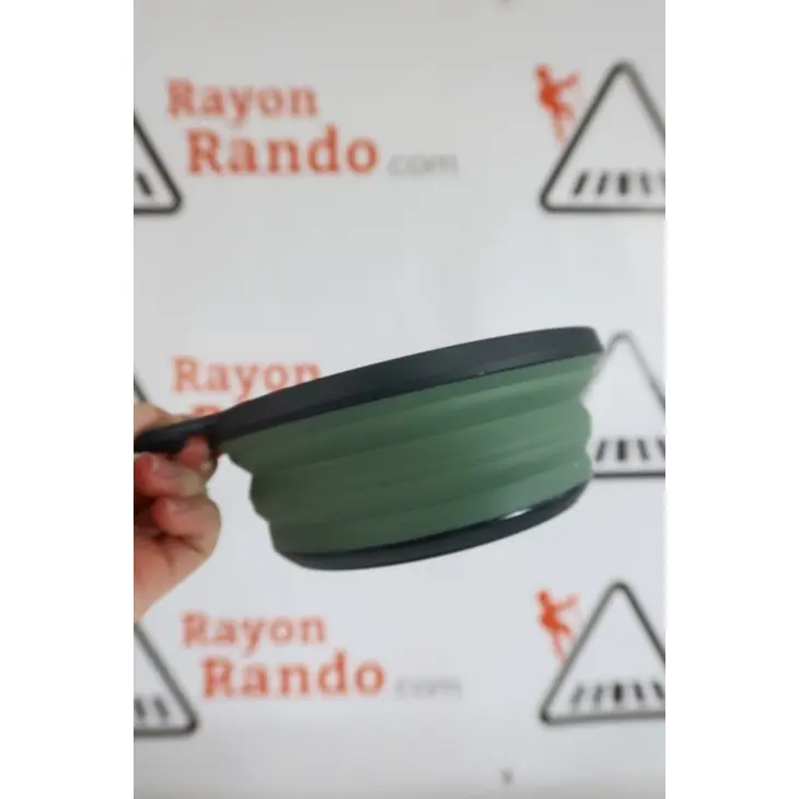 Tigela dobrável Escape Bowl – GSI Outdoors – VERDE