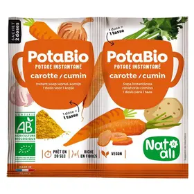 Soupe Potabio Carottes - Cumin