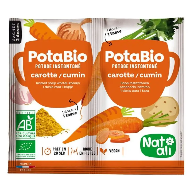 ZUPPA DI CAROTE E CUMINO – Potabio
