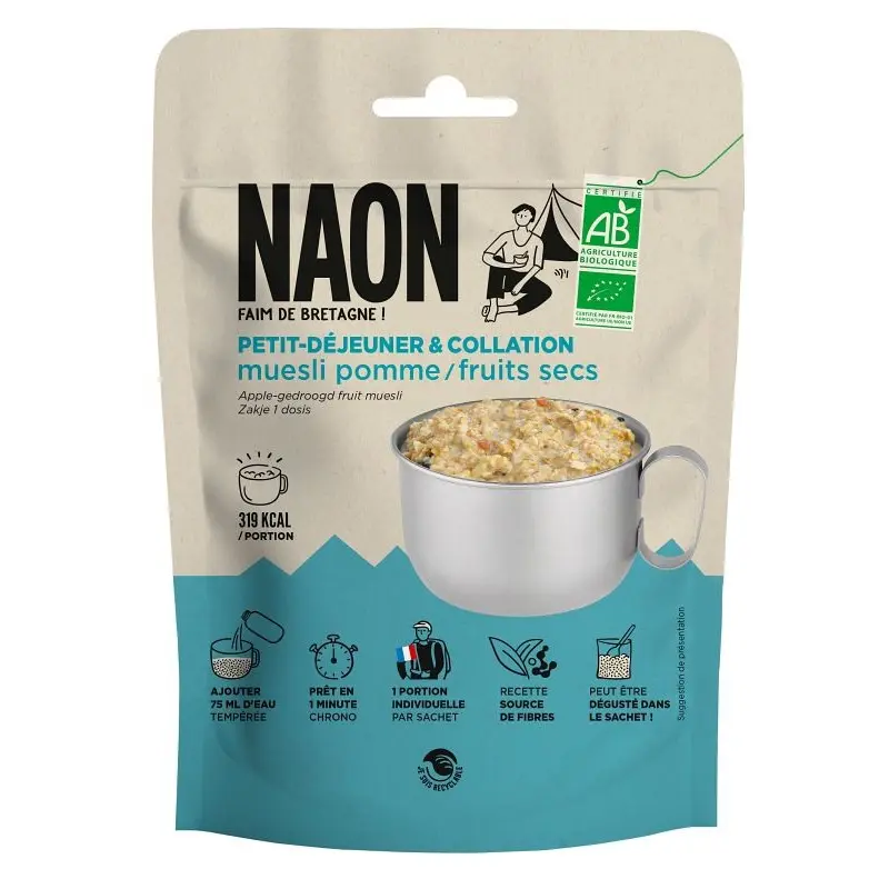 MÜSLI APFEL TROCKENFRÜCHTE – Naon