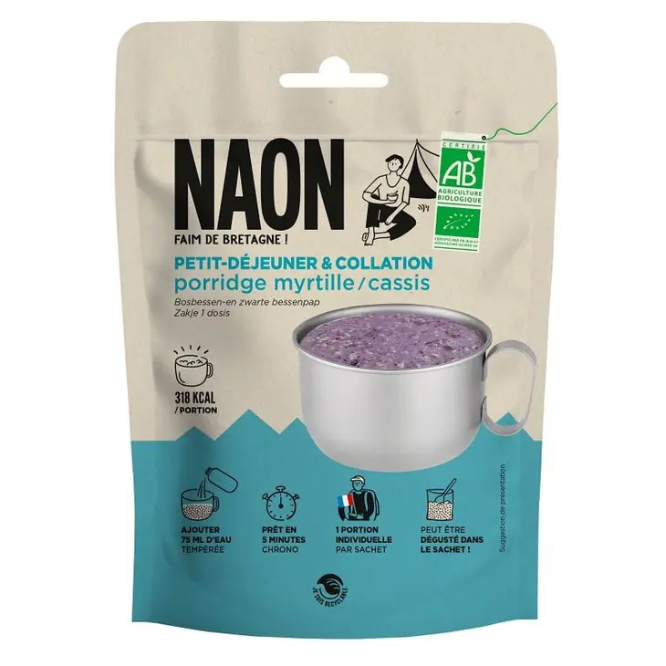 Porridge ai mirtilli e ribes nero – Naon