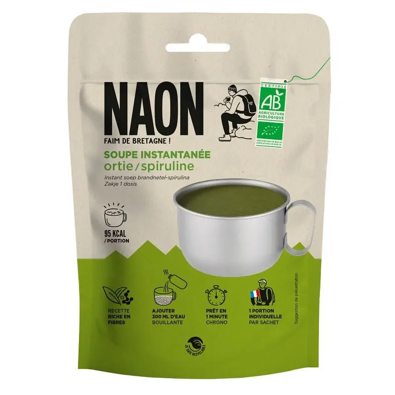 ZUPPA DI ORTICA E SPIRULINA – Naon