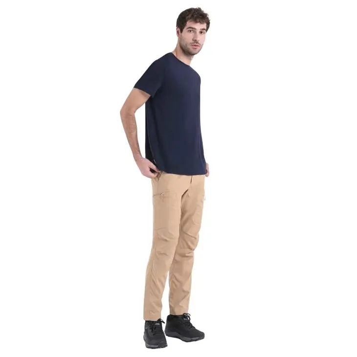Heren merino 150 Tech Lite III SS Tee – Icebreaker – NACTBLAUW