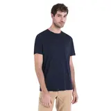 Heren merino 150 tech Lite II SS Tee marineblauw – Icebreaker