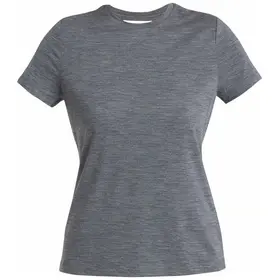 Dames-T-shirt Merino 150 Tech Lite II SS Grijs – Icebreaker