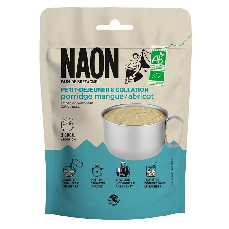 PORRIDGE DI MANGO E ALBICOCCA – Naon