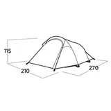 Tenda leve de caminhada Reindal 3 – Easy Camp