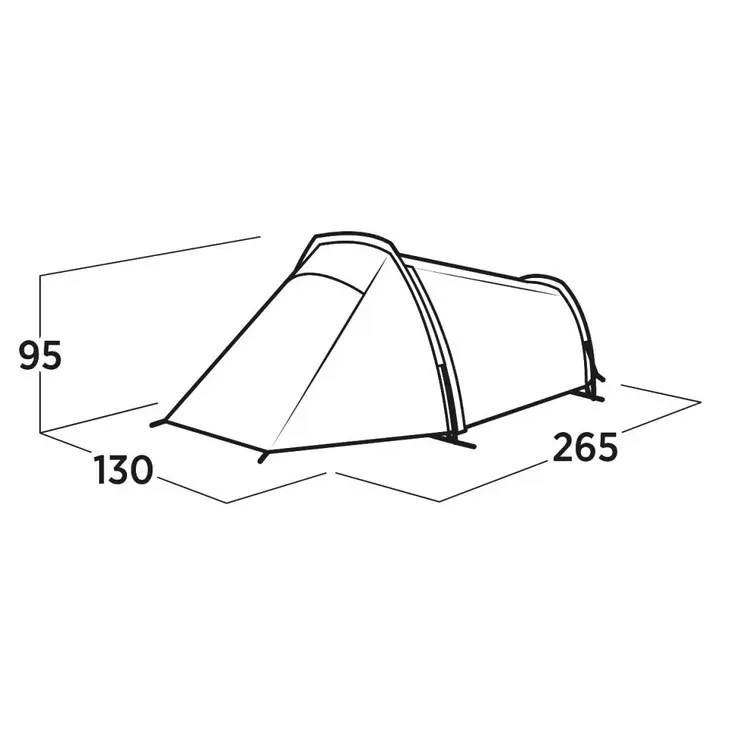 Tenda leve de caminhada Sarek 1 – Easy Camp