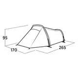 Leichtes Trekkingzelt Sarek 2 – Easy Camp