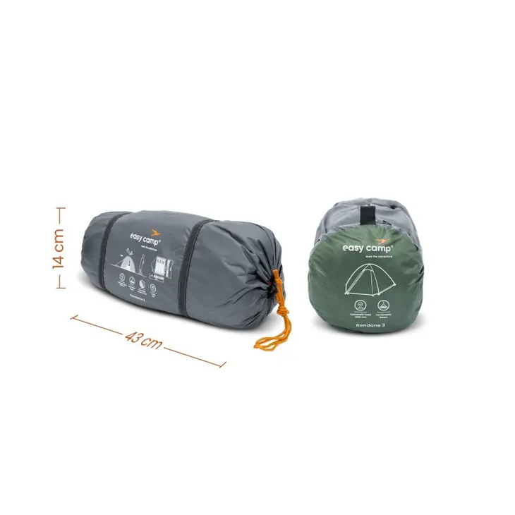 Tenda leve de caminhada Rondane 3 – Easy Camp