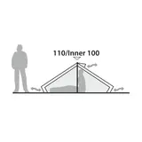 Lichtgewicht wandeltent Starlight 2 Exp – Robens