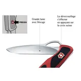 0.9553.MC SCHWEIZER MESSER VICTORINOX RANGERGRIP 61 ROT