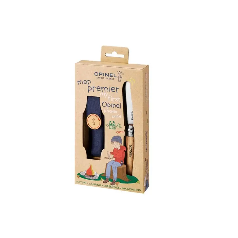 Coffret Mon Premier OPINEL 7 Vri Hetre + Etui 12400