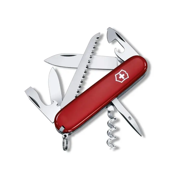 1.3613 VICTORINOX COLTELLO SVIZZERO CAMPER ROSSO