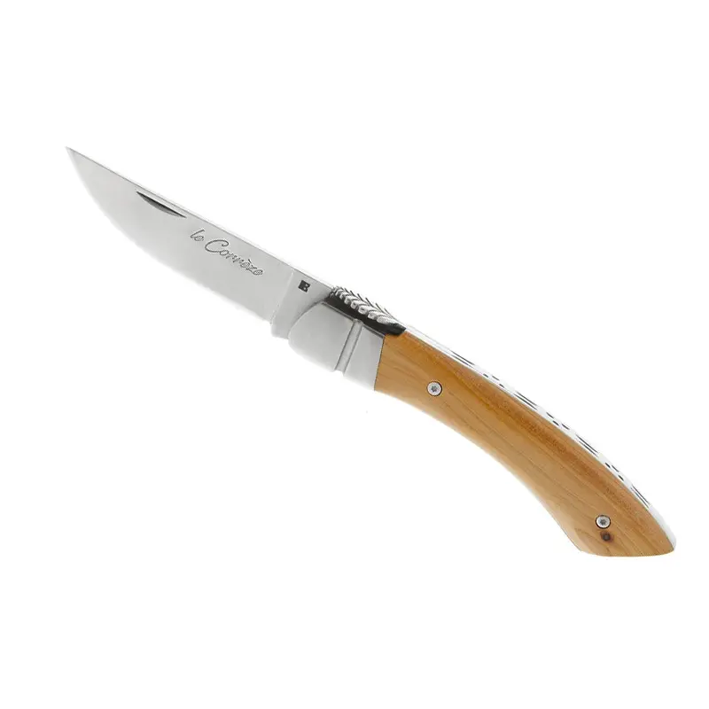 1452 LE CORREZE GENEVRIER COLTELLO 12CM ACCIAIO INOX