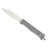 1815 DOUK-DOUK MES BRONZEN WAPEN 11CM KOOLSTOF