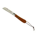 201161 L'ARMOR CUCHILLO SABOT DE TECA CON MEDALLÓN 10,5CM – AU SABOT