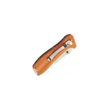 210312 HERBERTZ MES ABS ORANJE 11CM ROESTVRIJ STAAL